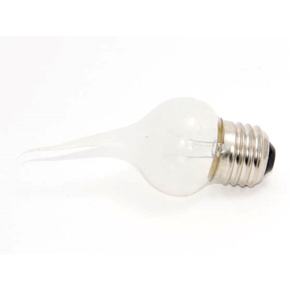 7.5-Watt S11 Incandescent Light Bulb Medium Base (E26) Silicone 2700k, 25PK